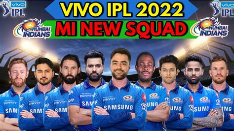 mumbai indians team 2022 players list